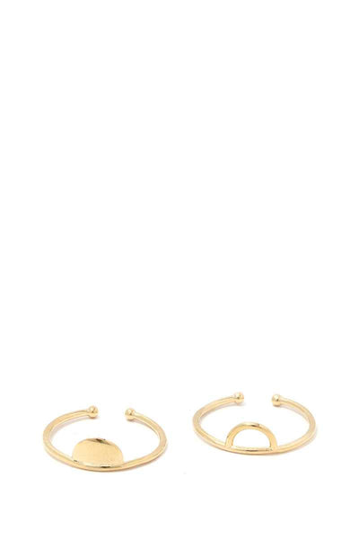 Half Circle Metal Ring