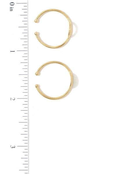 Half Circle Metal Ring