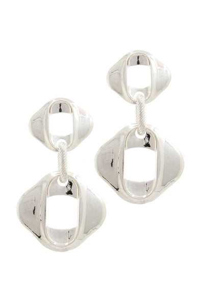 Metal Drop Earring
