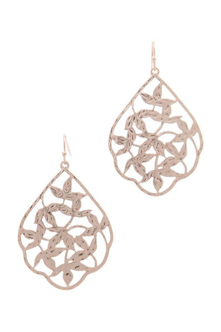 Metal Drop Earring