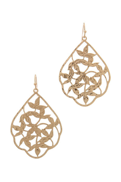 Metal Drop Earring