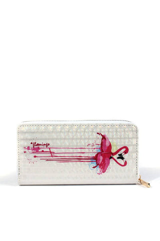 Flamingo Print Wallet