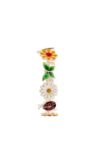 Fashion Cute Flower And Bug Bracelet