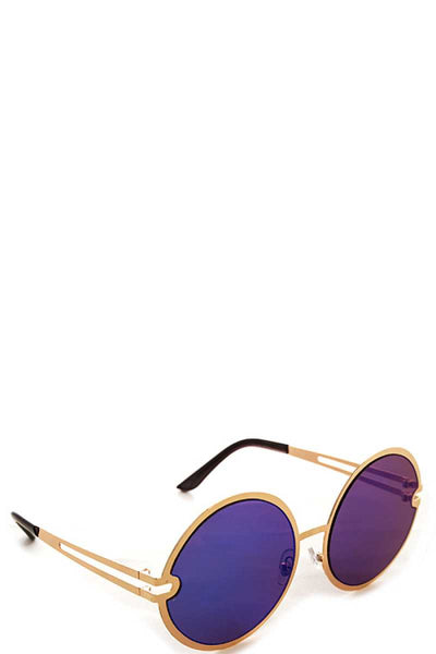 Fashion Round Sleek Sunglasses