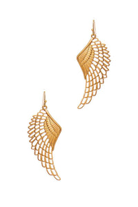 Modern Chic Wing Drop Earring