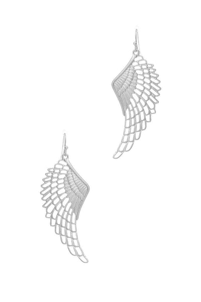 Modern Chic Wing Drop Earring
